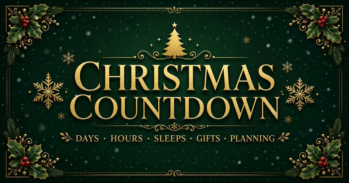 How Many Fridays Until Christmas 2026
